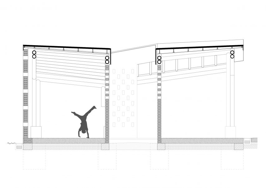 Section the Okana Centre for Change in Kenya, by Laura Katharina Straehle and Ellen Rouwendal