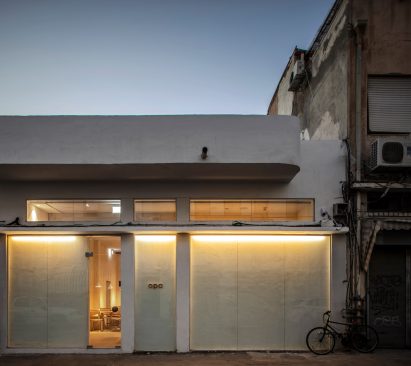 Interiors of Tel Aviv's Opa restaurant, designed by Craft & Bloom and Vered Kadouri