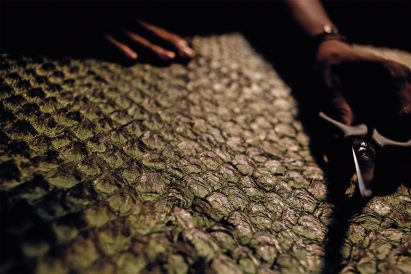 Oskar Metsavaht uses fish skins to make fashion garments
