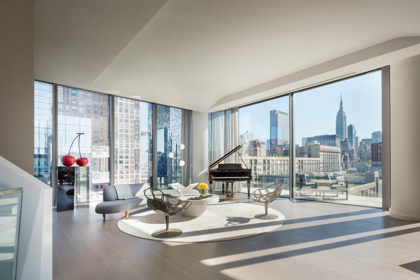 Penthouse at 520 West 28th by ZHA