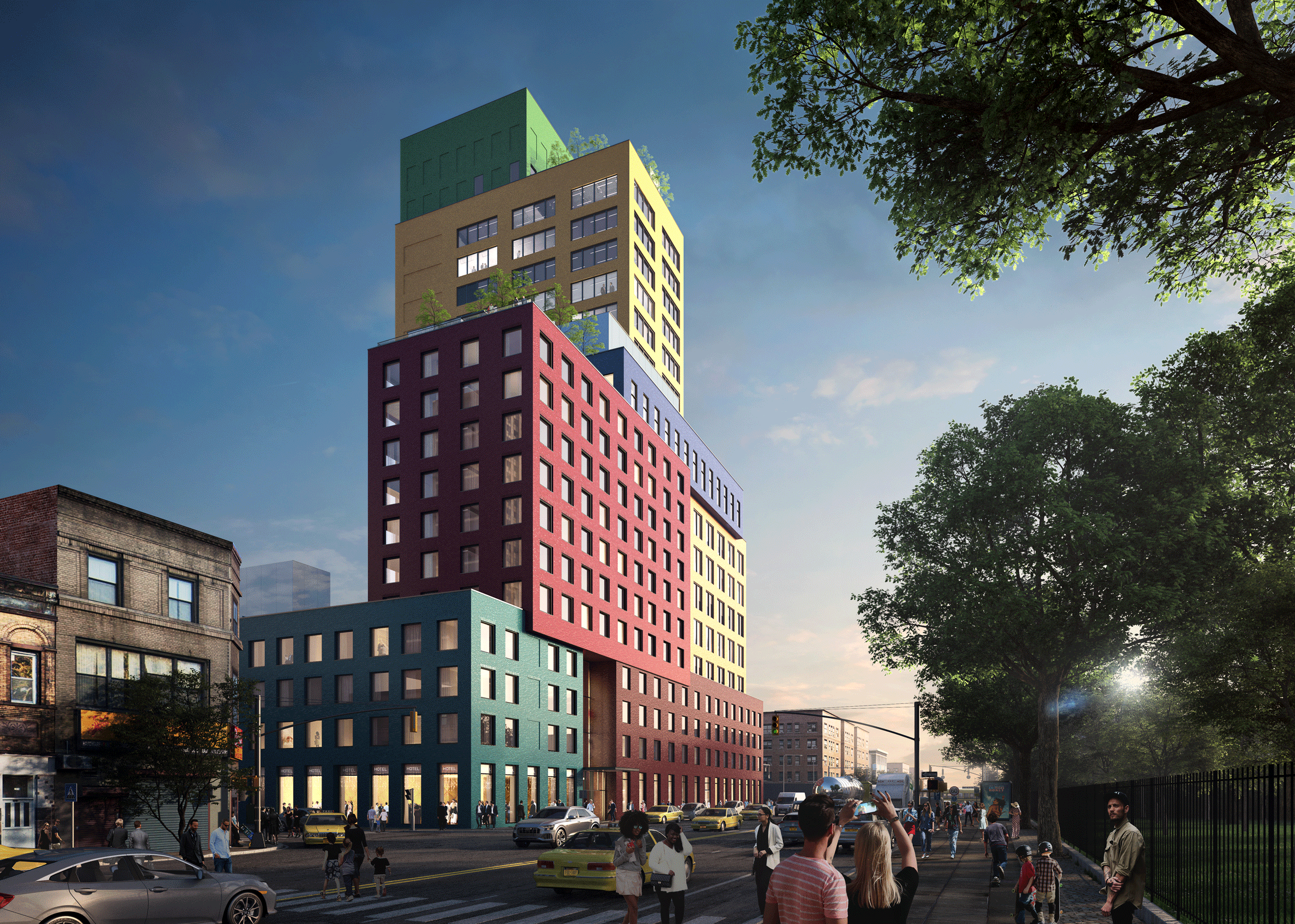 Radio Tower & Hotel by MVRDV