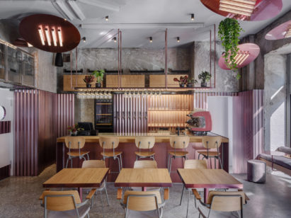 Rare Pastrami Bar by Crosby Studios