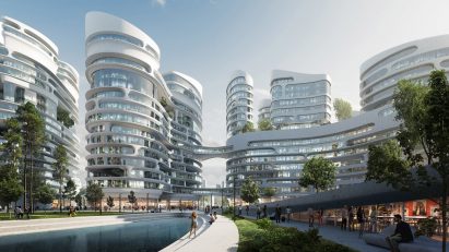 Rublyovo-Arkhangelskoye,Moscow smart city by Zaha Hadid Architects