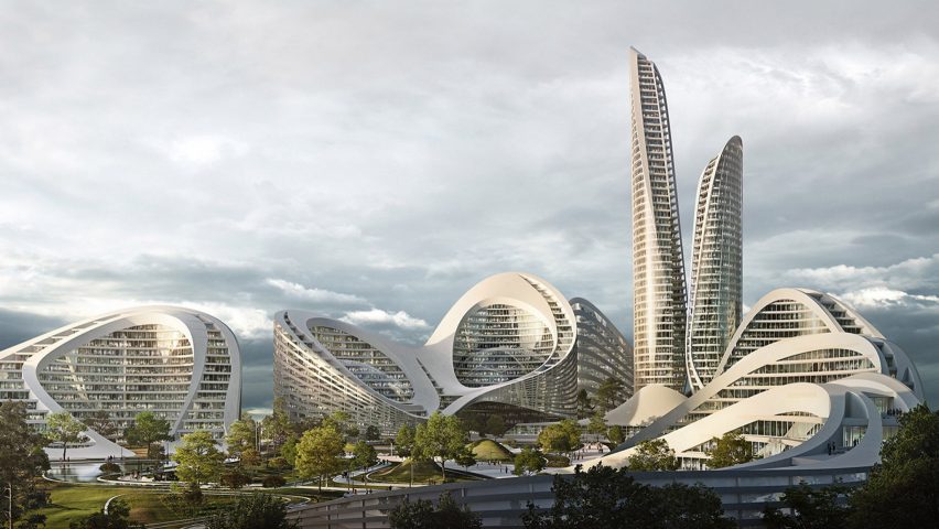 Rublyovo-Arkhangelskoye,Moscow smart city by Zaha Hadid Architects