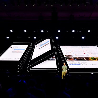 Samsung unveils foldable smartphone