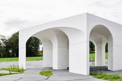 Six Vaults Pavilion by Gijs Van Vaerenbergh