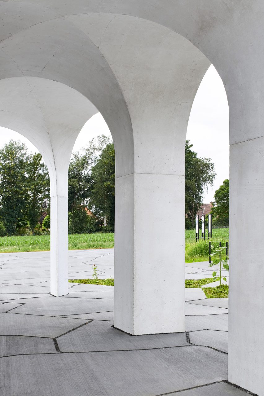 Six Vaults Pavilion by Gijs Van Vaerenbergh