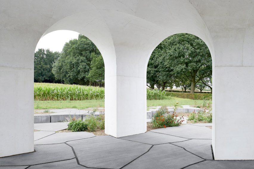 Six Vaults Pavilion by Gijs Van Vaerenbergh