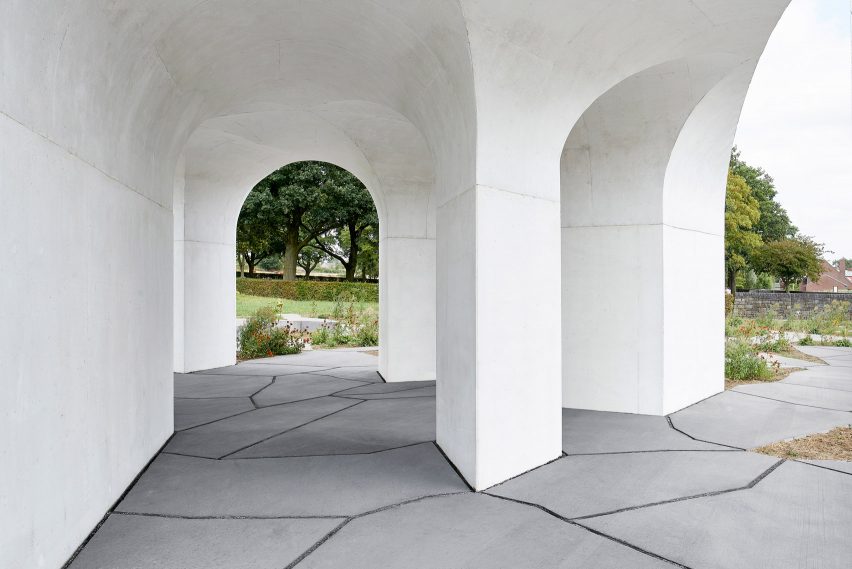 Six Vaults Pavilion by Gijs Van Vaerenbergh
