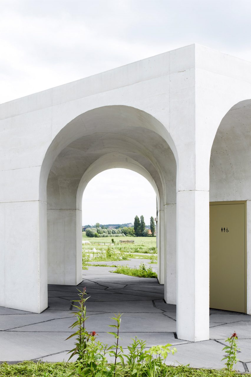 Six Vaults Pavilion by Gijs Van Vaerenbergh