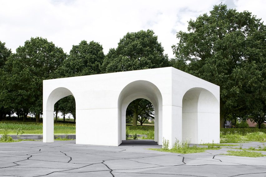 Six Vaults Pavilion by Gijs Van Vaerenbergh