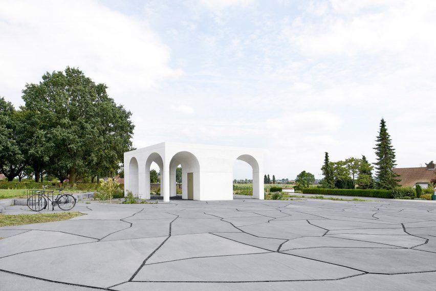 Six Vaults Pavilion by Gijs Van Vaerenbergh