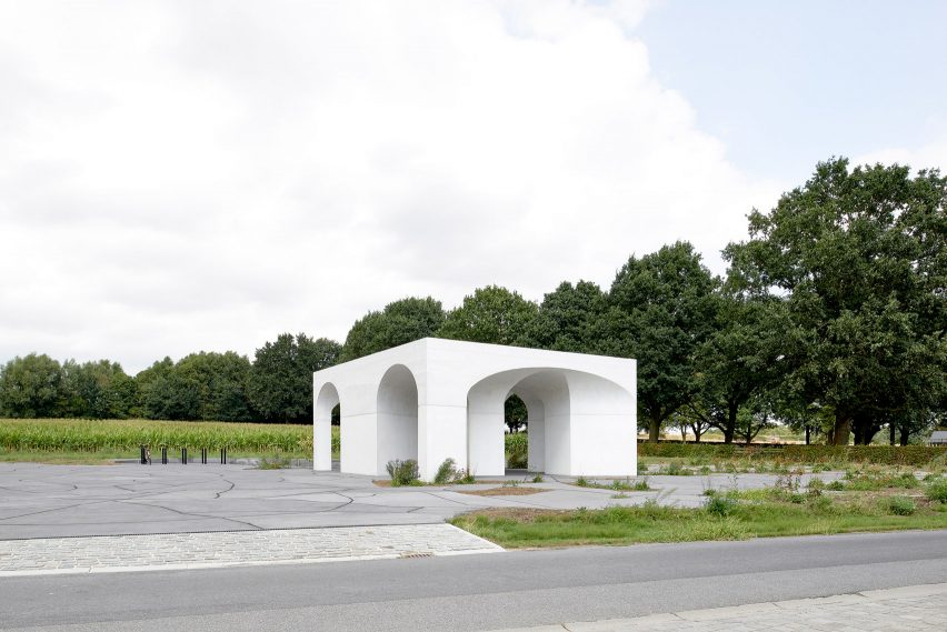 Six Vaults Pavilion by Gijs Van Vaerenbergh