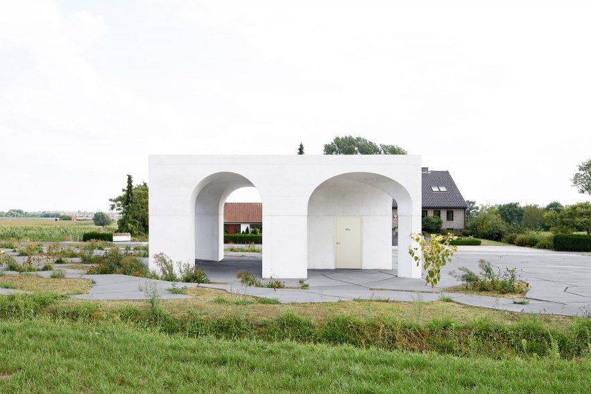 Six Vaults Pavilion by Gijs Van Vaerenbergh