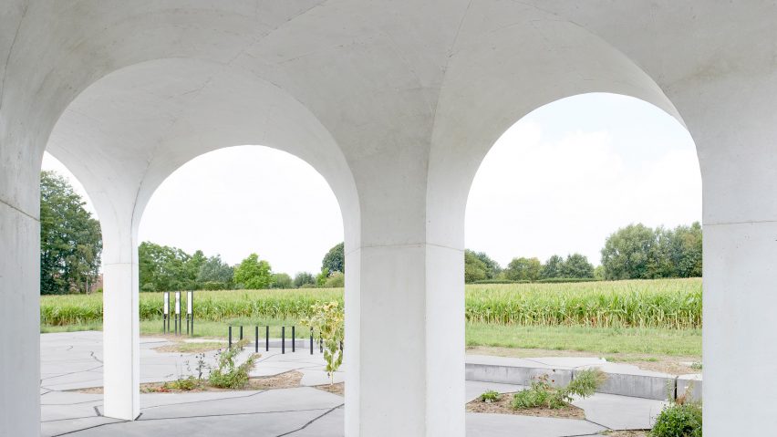 Six Vaults Pavilion by Gijs Van Vaerenbergh