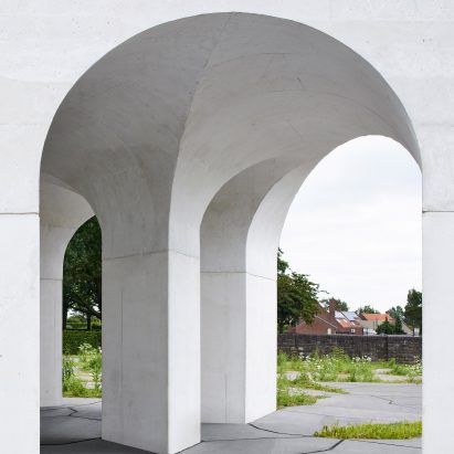 Six Vaults Pavilion by Gijs Van Vaerenbergh