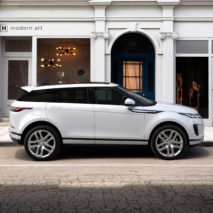New Range Rover Evoque SUV car by Land Rover