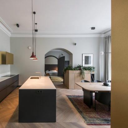 Dezeen's top 10 home interiors of 2018: Apartment Vilnius