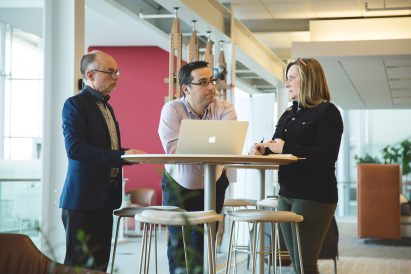 The Healthy Workplace Nudge book discussed in a talk Dezeen hosted with Haworth in Chicago.