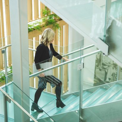 Making “the healthy choice the default choice” will encourage wellbeing in the workplace