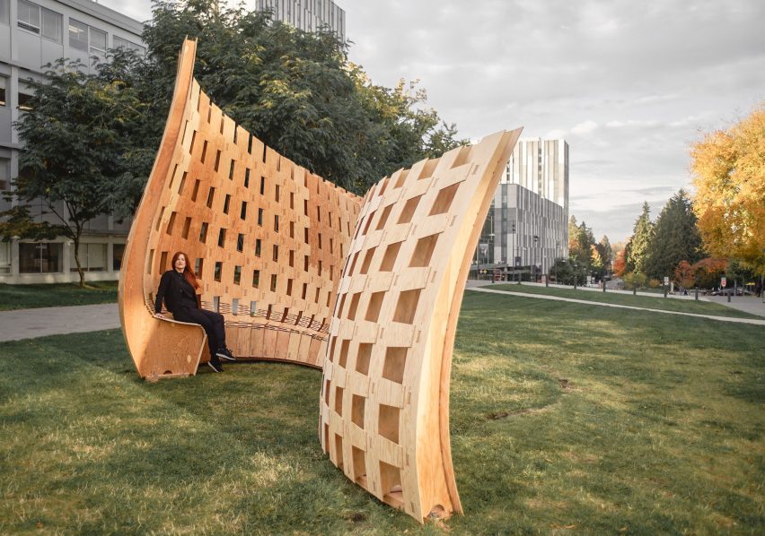 Wander Wood Pavilion by University of British Columbia