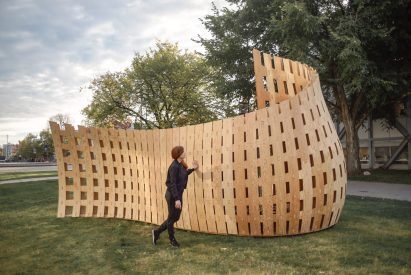 Wander Wood Pavilion by University of British Columbia