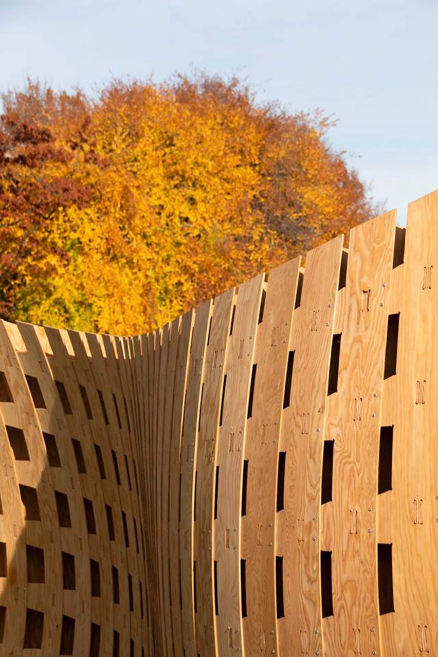 Wander Wood Pavilion by University of British Columbia
