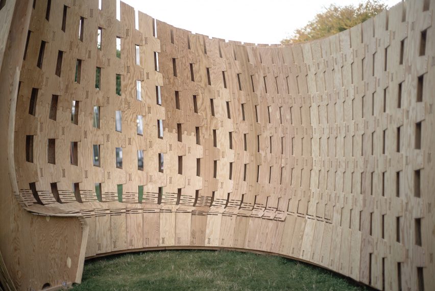 Wander Wood Pavilion by University of British Columbia