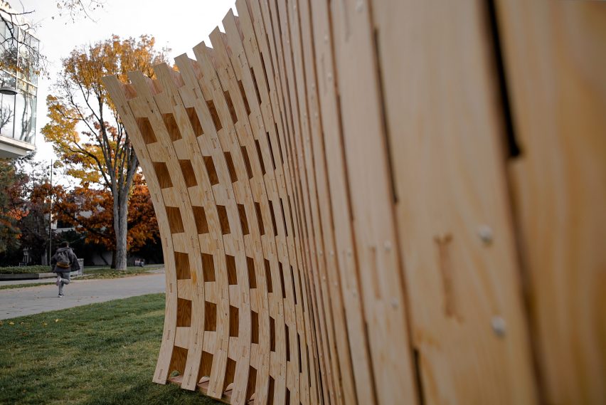 Wander Wood Pavilion by University of British Columbia
