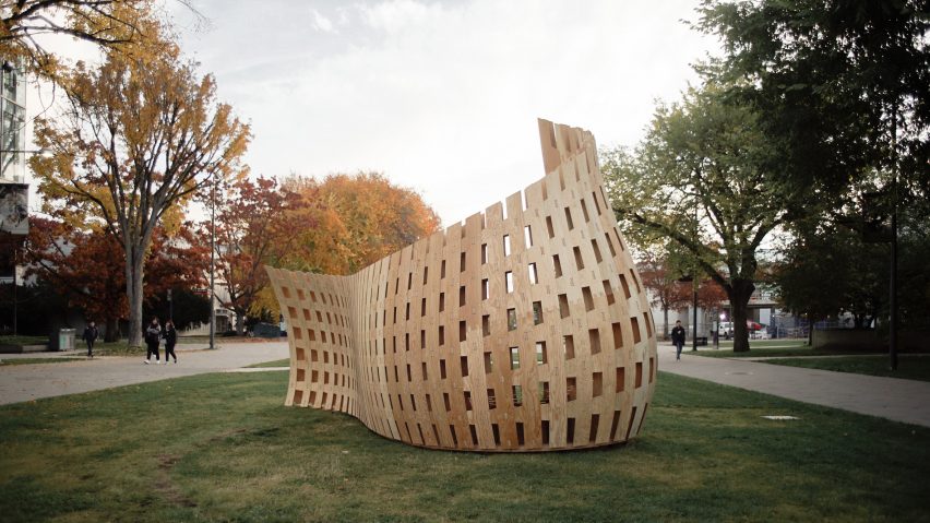 Wander Wood Pavilion by University of British Columbia