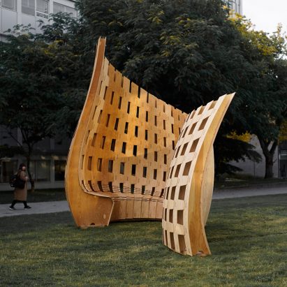 Wander Wood Pavilion by University of British Columbia