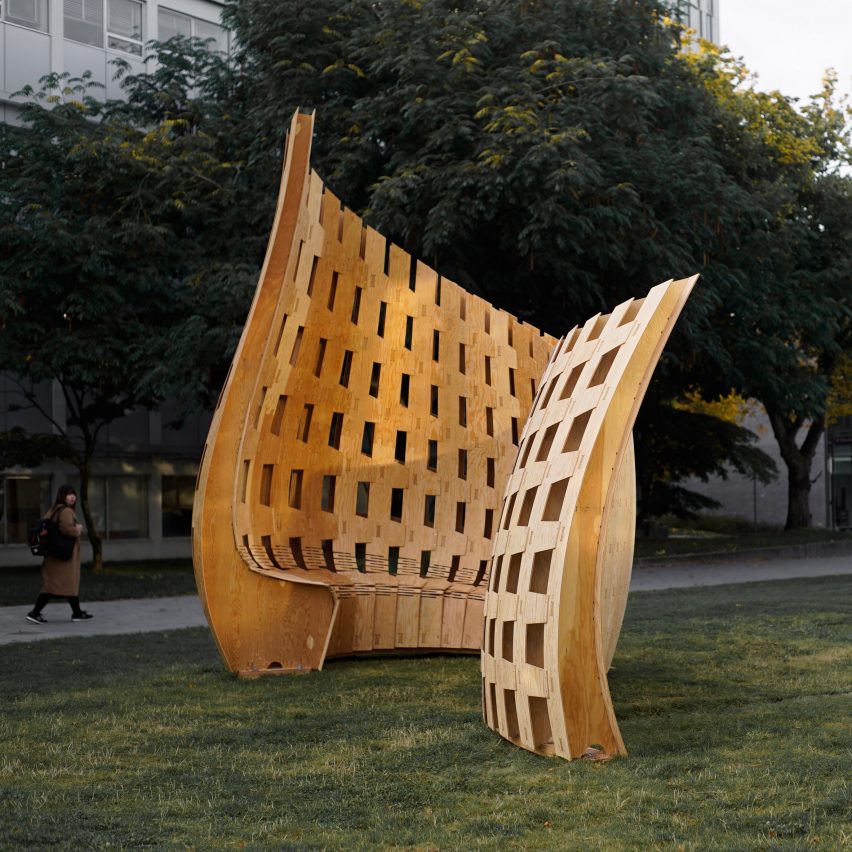 Wander Wood Pavilion by University of British Columbia