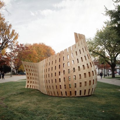 Wander Wood Pavilion by University of British Columbia