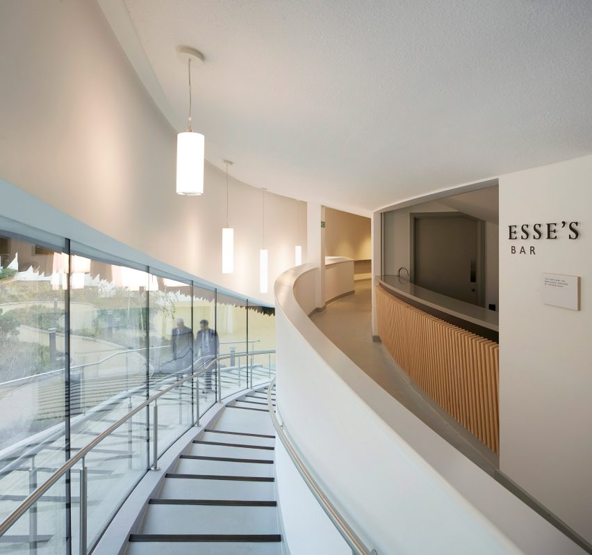 Interiors of Wellington College Performing Arts Centre by Studio Seilern Architects