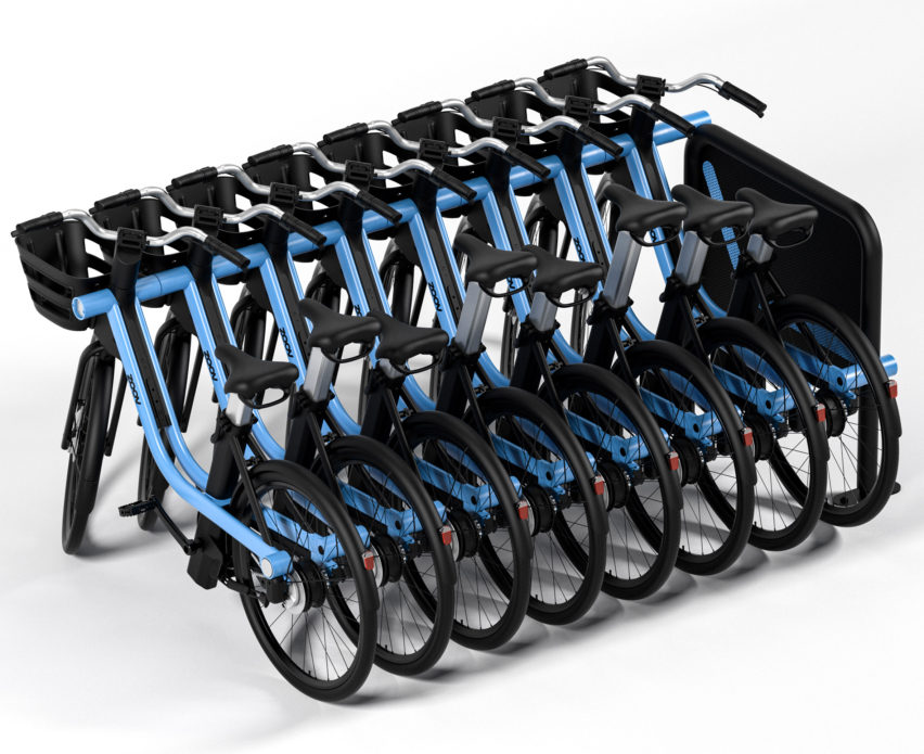 Zoov and Eliumstudio launch electric share bikes that lock together