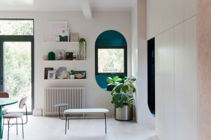 Interiors of 2LG Studio's Design House