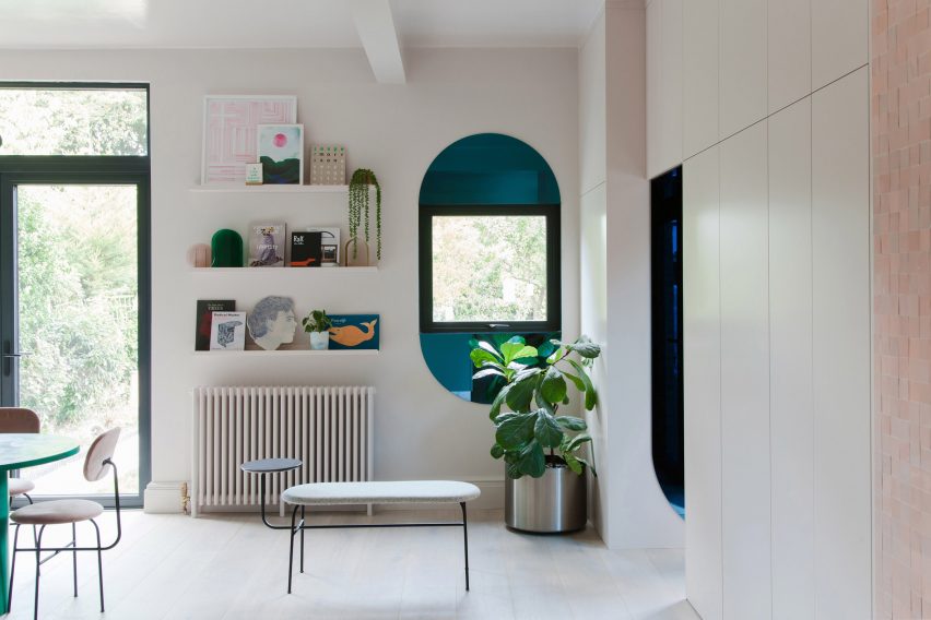 Interiors of 2LG Studio's Design House