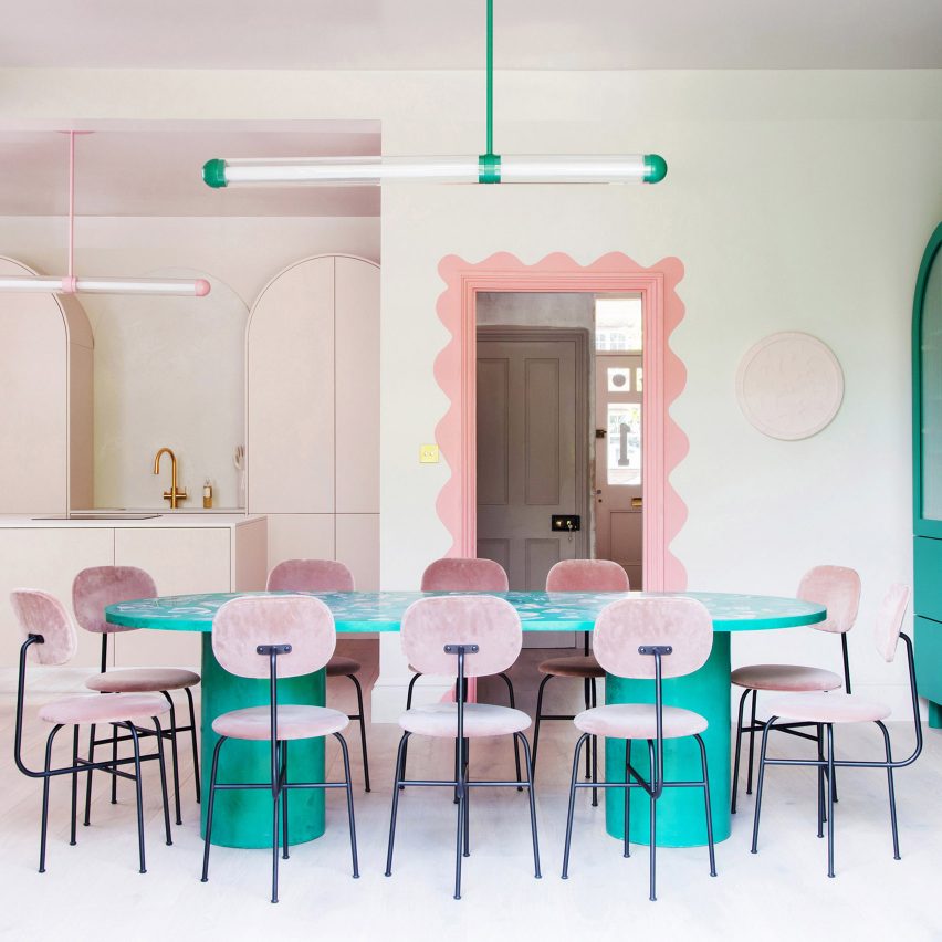 Interiors of 2LG Studio's Design House