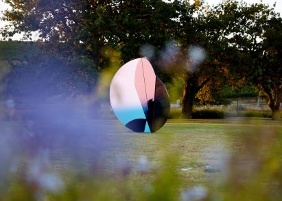 Folded Skies installation by Counterspace at Spier Light Art Festival