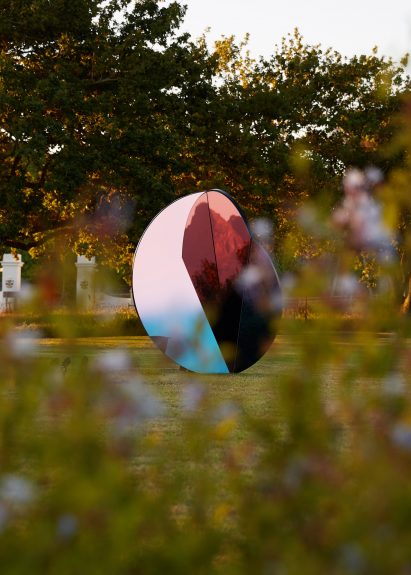 Folded Skies installation by Counterspace at Spier Light Art Festival