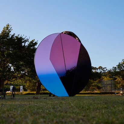 Folded Skies installation mimics the light created by Johannesburg’s mine dust