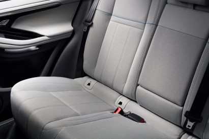 New Range Rover Evoque featuring Eucalyptus Melange upholstery
