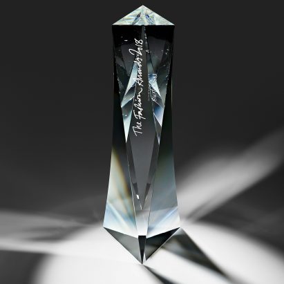 Seven trophy designs: Fashion Awards 2018 trophy by David Adjaye