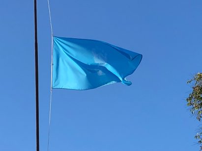 Ai Weiwei flag encourages people to think about human rights