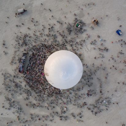 Dezeen's top 10 installations of 2018: The Orb, USA, by BIG