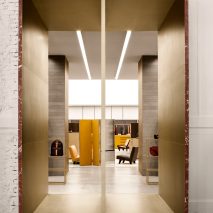 Theatrical history informs Storagemilano’s overhaul of Bally showroom in Milan