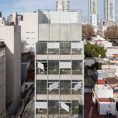 Bonpland 2169 garden tower in Buenos Aires by Adamo Faiden