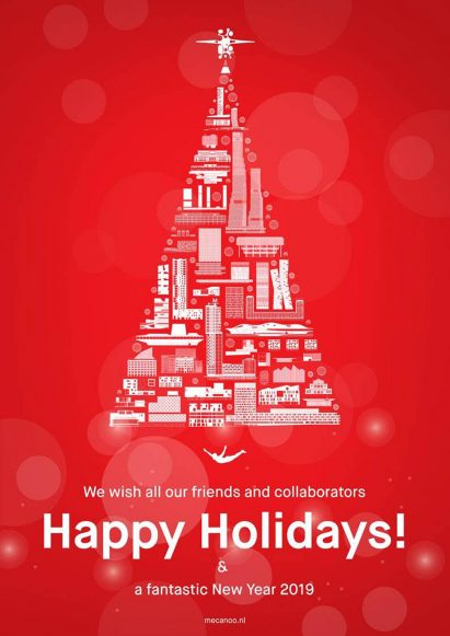 Mecanoo's Christmas card 2018