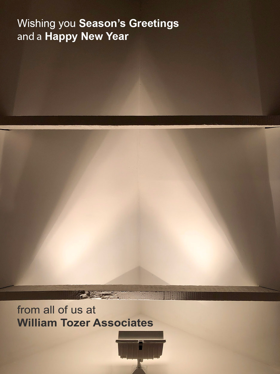 William Tozer Associates' 2018 Christmas card