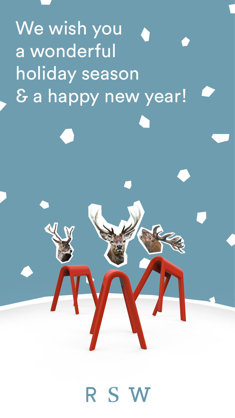 Rudolph Schelling Weberman's 2018 Christmas card